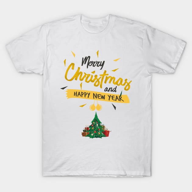 merry christmas T-Shirt by barwarrior